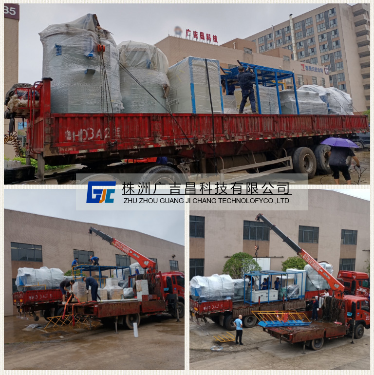 石墨化炉设备安装调试完成